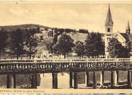 Widok z Nowych Łazienek Mineralnych